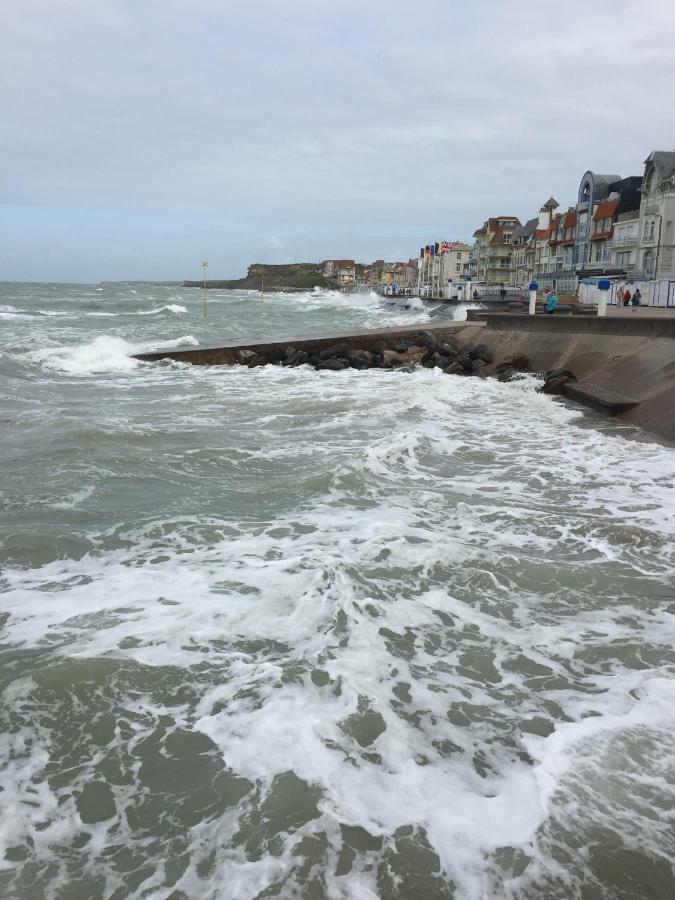 Ferienwohnung Les Dunes Du Golf First Line Sea View App Block B 1-3 Wimereux Exterior foto